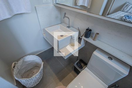 Apartamento à venda com 66m², 2 quartos e 2 vagasBanheiro da suite