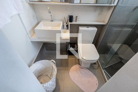 Banheiro da suite de apartamento para alugar com 2 quartos, 66m² em Bandeirantes (pampulha), Belo Horizonte