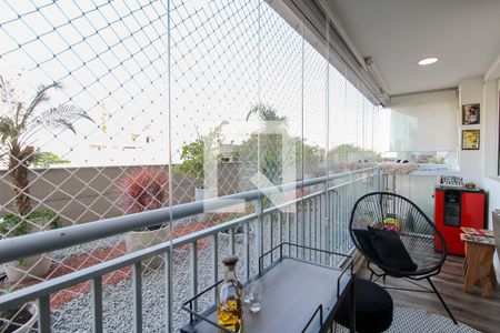Varanda da Sala de apartamento à venda com 2 quartos, 58m² em Brás, São Paulo