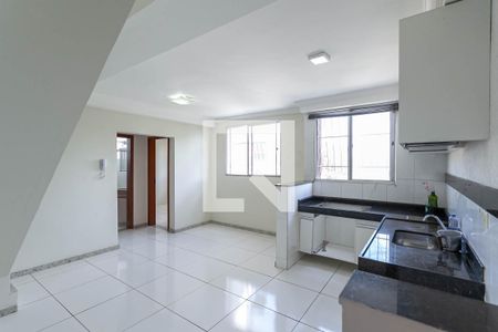 Sala/Cozinha de apartamento à venda com 2 quartos, 101m² em Céu Azul, Belo Horizonte