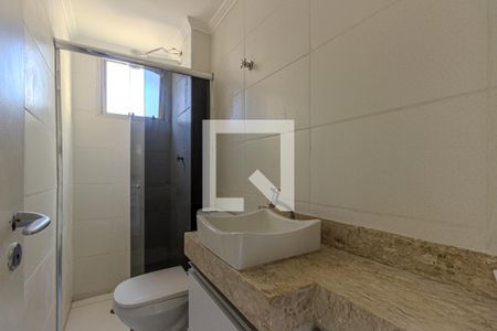 Banheiro de apartamento à venda com 1 quarto, 42m² em Brooklin Paulista, São Paulo
