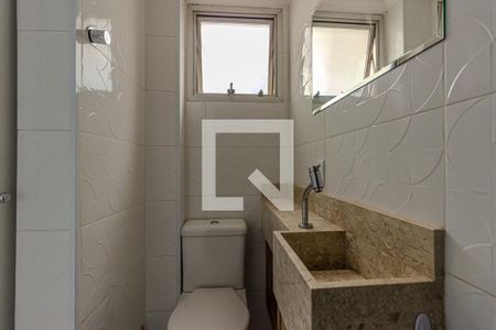 Banheiro da Suíte de apartamento à venda com 1 quarto, 42m² em Brooklin Paulista, São Paulo