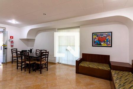 Área comum - Salão de festas de apartamento à venda com 1 quarto, 42m² em Brooklin Paulista, São Paulo