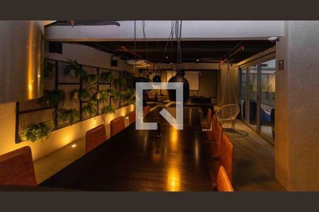 Área comum -sala de jogos de kitnet/studio para alugar com 1 quarto, 36m² em Centro, Rio de Janeiro