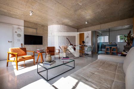 Sala de apartamento para alugar com 2 quartos, 84m² em Pinheiros, São Paulo