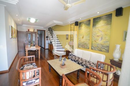 Sala de apartamento à venda com 4 quartos, 280m² em Grajau, Rio de Janeiro
