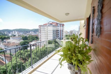 Varanda da Sala de apartamento à venda com 4 quartos, 280m² em Grajau, Rio de Janeiro