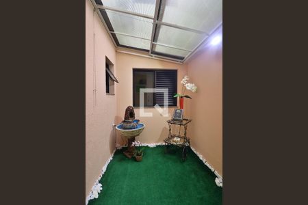 Varanda do Quarto 1 de apartamento à venda com 3 quartos, 90m² em Campestre, Santo André