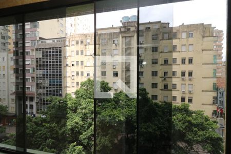 Vista da Sacada de apartamento à venda com 3 quartos, 120m² em Centro Histórico, Porto Alegre