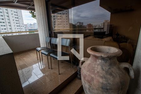 Varanda Sala de apartamento à venda com 3 quartos, 200m² em Vila Andrade, São Paulo