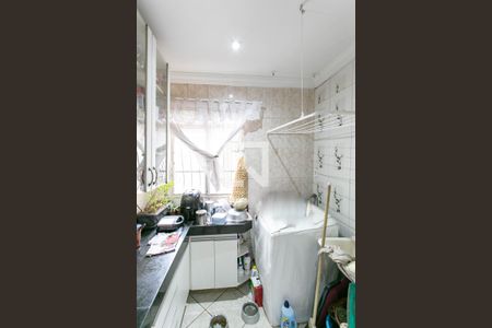 Cozinha e Área de Serviço de apartamento à venda com 3 quartos, 62m² em Guarani, Belo Horizonte