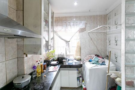 Cozinha e Área de Serviço de apartamento à venda com 3 quartos, 62m² em Guarani, Belo Horizonte