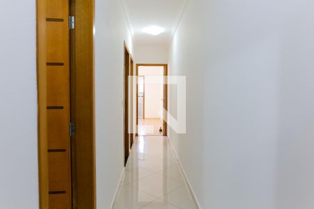 Corredor  de apartamento para alugar com 3 quartos, 124m² em Vila Curuçá, Santo André