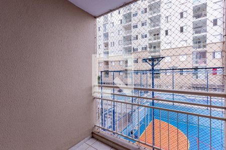 Varanda da Sala de apartamento à venda com 3 quartos, 62m² em Vila Santo Estéfano, São Paulo