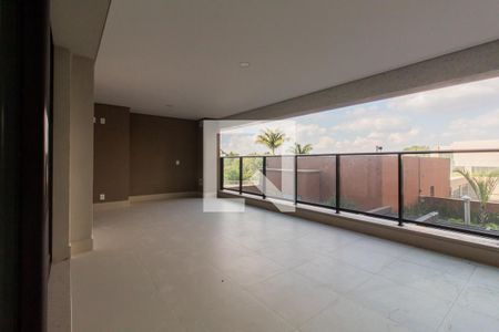 Varanda da Sala de apartamento à venda com 4 quartos, 230m² em Vila Gertrudes, São Paulo