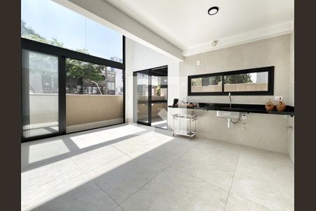 Sala/Cozinha de apartamento à venda com 3 quartos, 140m² em Anchieta, Belo Horizonte