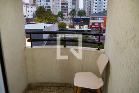 Varanda da Sala de apartamento para alugar com 2 quartos, 41m² em Centro, Santo André