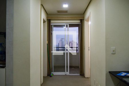Sala de apartamento para alugar com 1 quarto, 40m² em Centro, Santo André