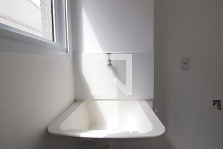 Área de serviço de apartamento para alugar com 1 quarto, 30m² em Vila Guilhermina, São Paulo