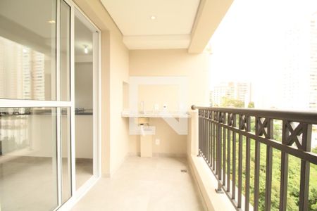 Varanda da Sala de apartamento para alugar com 3 quartos, 76m² em Vila Suzana, São Paulo