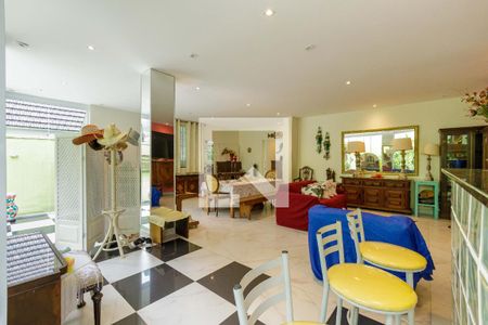 Sala de casa de condomínio à venda com 7 quartos, 445m² em Itanhangá, Rio de Janeiro