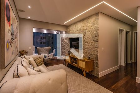 Sala de apartamento à venda com 3 quartos, 86m² em Alphaville Industrial, Barueri