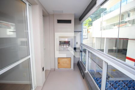 Varanda Gourmet de apartamento à venda com 2 quartos, 69m² em Botafogo, Rio de Janeiro