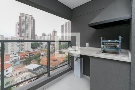 Varanda da Sala de apartamento para alugar com 3 quartos, 84m² em Jardim das Acácias, São Paulo