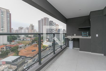 Varanda da Sala de apartamento para alugar com 3 quartos, 84m² em Jardim das Acácias, São Paulo
