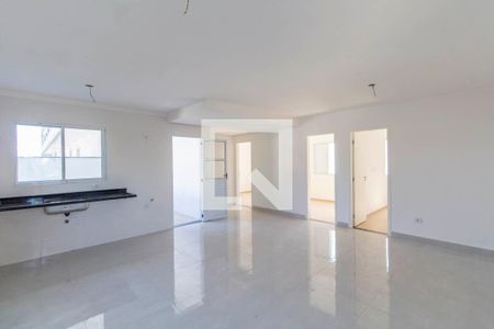 Sala e Cozinha Integrada  de apartamento à venda com 3 quartos, 70m² em Vila Guilhermina, São Paulo