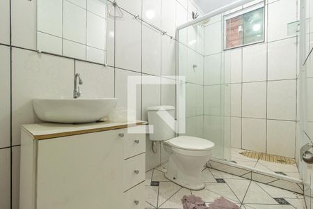Casa para alugar com 95m², 2 quartos e 1 vagaDetalhe do Banheiro da Suíte