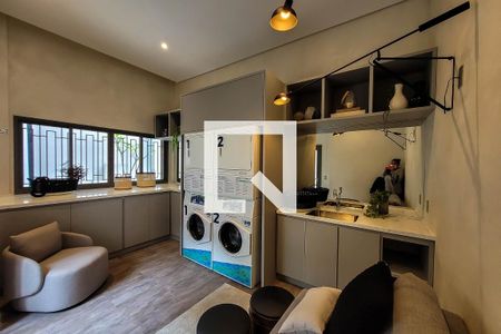 Studio para alugar com 22m², 1 quarto e sem vagaÁrea comum - Lavanderia