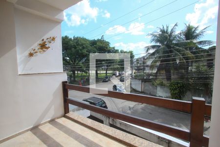 Varanda da sala de apartamento para alugar com 3 quartos, 90m² em Taquara, Rio de Janeiro
