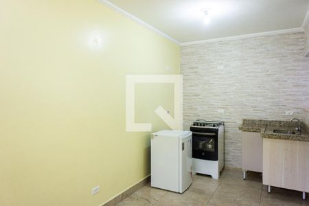 Sala e Cozinha de casa de condomínio para alugar com 1 quarto, 25m² em Vila Beatriz, São Paulo