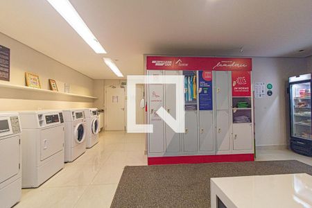 Studio para alugar com 30m², 1 quarto e sem vagaLavanderia