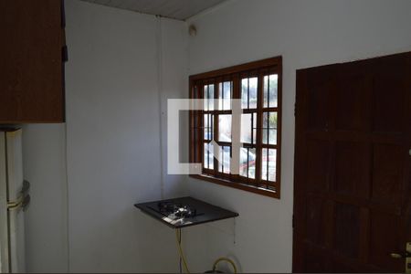Cozinha  de kitnet/studio para alugar com 1 quarto, 25m² em Curicica, Rio de Janeiro