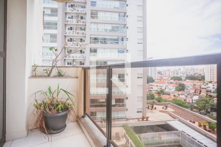 Varanda de apartamento à venda com 3 quartos, 100m² em Chácara Inglesa, São Paulo