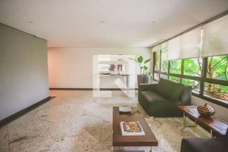 Apartamento à venda com 100m², 3 quartos e 2 vagasHall social