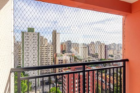 Varanda da Sala de apartamento à venda com 2 quartos, 49m² em Campos Elíseos, São Paulo