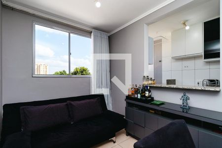 Sala de apartamento para alugar com 2 quartos, 50m² em Vila Campos Sales, Jundiaí
