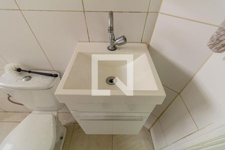 Banheiro de kitnet/studio para alugar com 1 quarto, 40m² em Centro Histórico de São Paulo, São Paulo