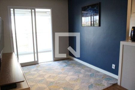 Detalhe- Sala dois Ambientes - Sala de estar de apartamento à venda com 3 quartos, 87m² em Mauá, São Caetano do Sul