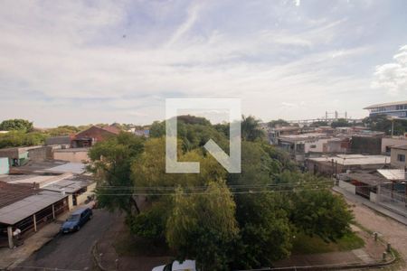 Vista da Varanda da Sala de apartamento à venda com 1 quarto, 49m² em Humaitá, Porto Alegre
