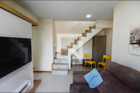 Sala de apartamento à venda com 3 quartos, 159m² em Praça da Bandeira, Rio de Janeiro