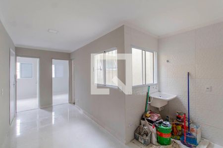 Sala e Cozinha Integrada de apartamento à venda com 2 quartos, 40m² em Penha de França, São Paulo
