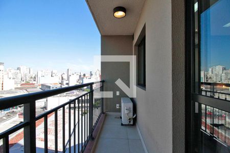 Studio para alugar com 25m², 1 quarto e sem vagaVaranda