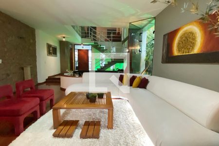 Sala de casa de condomínio à venda com 4 quartos, 398m² em Alphaville, Santana de Parnaíba