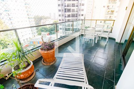 Varanda da Sala de apartamento à venda com 3 quartos, 250m² em Vila Suzana, São Paulo