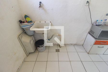 Casa para alugar com 60m², 1 quarto e sem vagaDetalhe da Cozinha e Área de Serviço