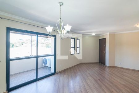 Sala de apartamento para alugar com 3 quartos, 130m² em Vila Valparaíso, Santo André